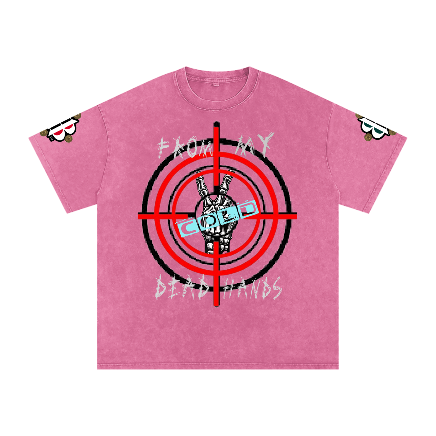 BOOJI ITALY "CLICK BANG COLLECTION" SNOW WASHED T-SHIRT