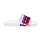 BOOJI ITALY OPEN SIGN COLLECTION MEN'S WHITE SOLE SLIDES