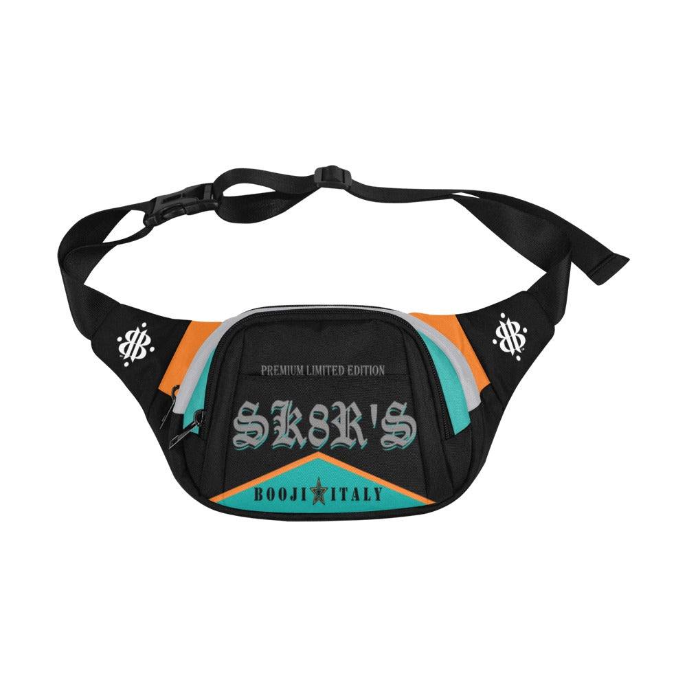 BOOJI ITALY SK8R'S COLLECTION CANVAS WAIST BAG