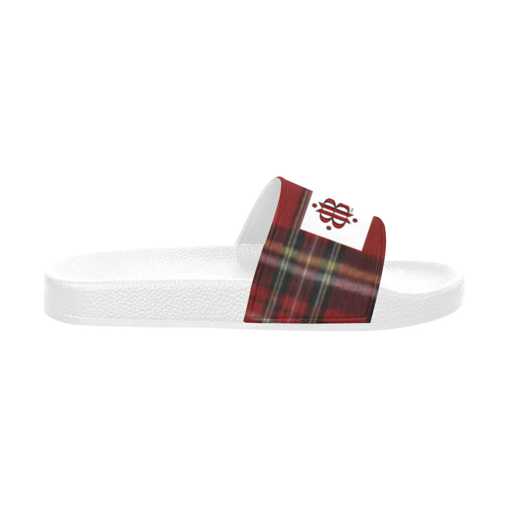 BOOJI ITALY ESCI'S COLLECTION LOGO WHITE WOMEN'S WHITE SOLE SLIDES