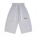 BOOJI ITALY 4 EVER $ LOGO MEN'S PLAID LONGSHORTS