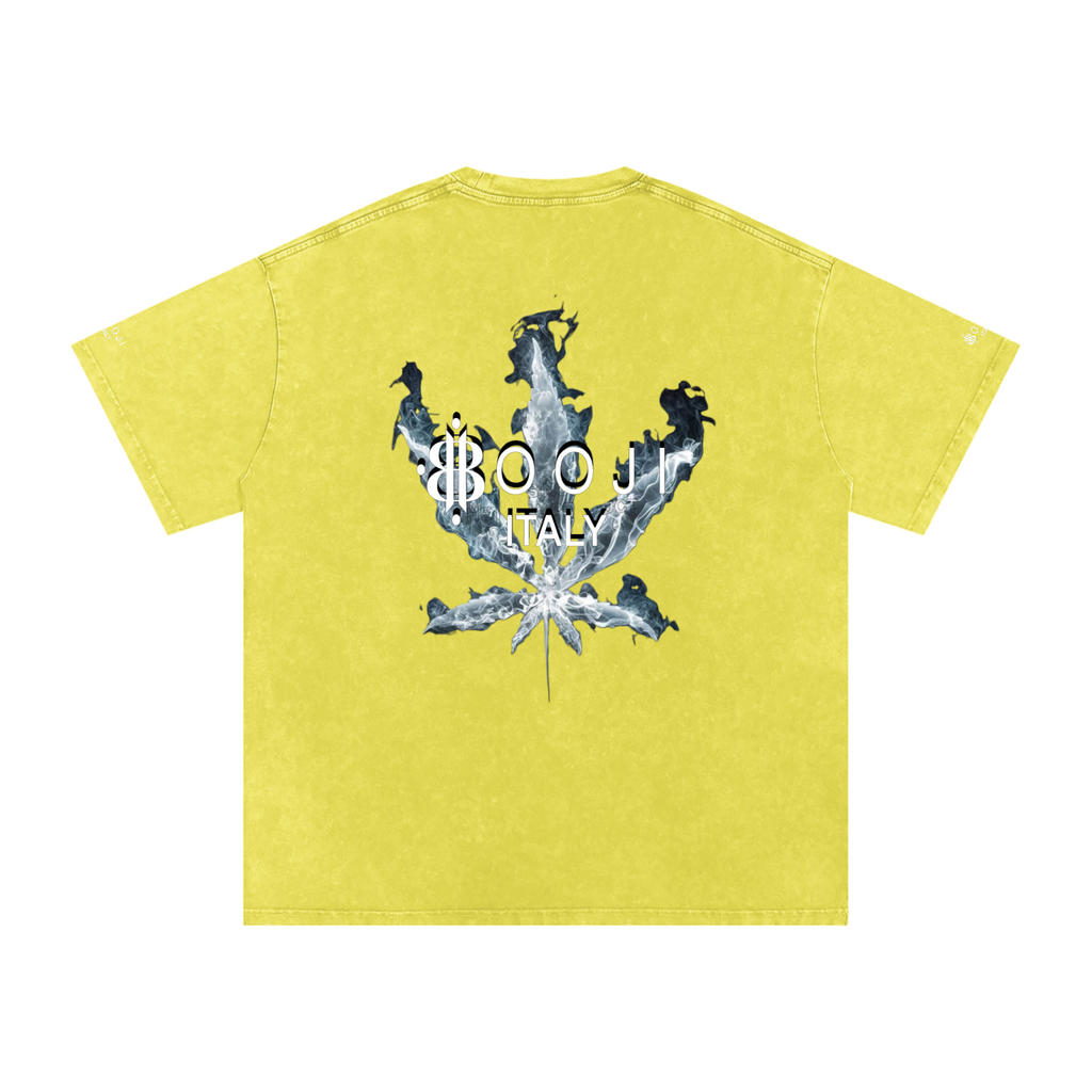 BOOJI ITALY SMOKES COLLECTION SNOW WASHED T-SHIRT