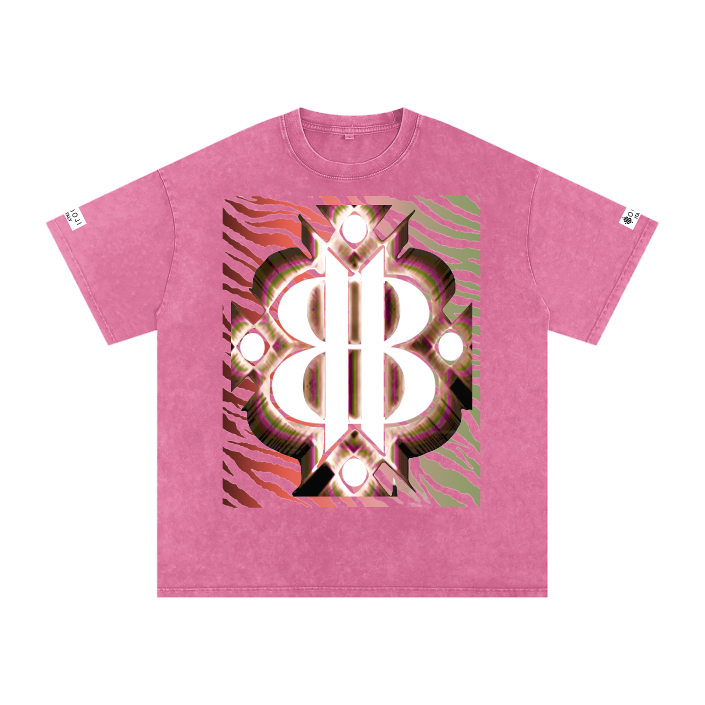 BOOJI ITALY WILD INFLUENCE KNIFE SNOW WASHED T-SHIRT