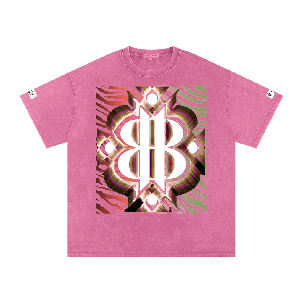 BOOJI ITALY "WILD INFLUENCE" LINE SNOW WASHED T-SHIRT