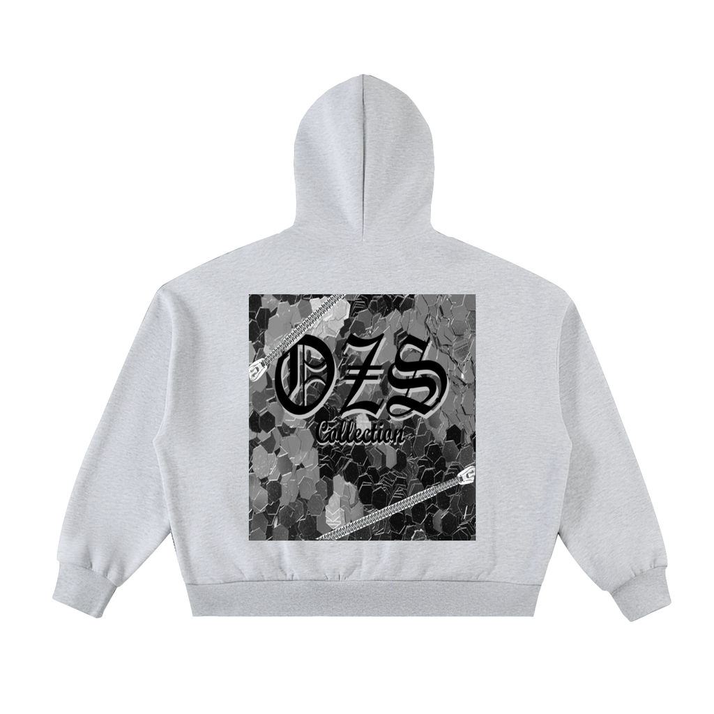 BOOJI ITALY OZS COLLECTION MEN'S FULL-ZIP HOODIE
