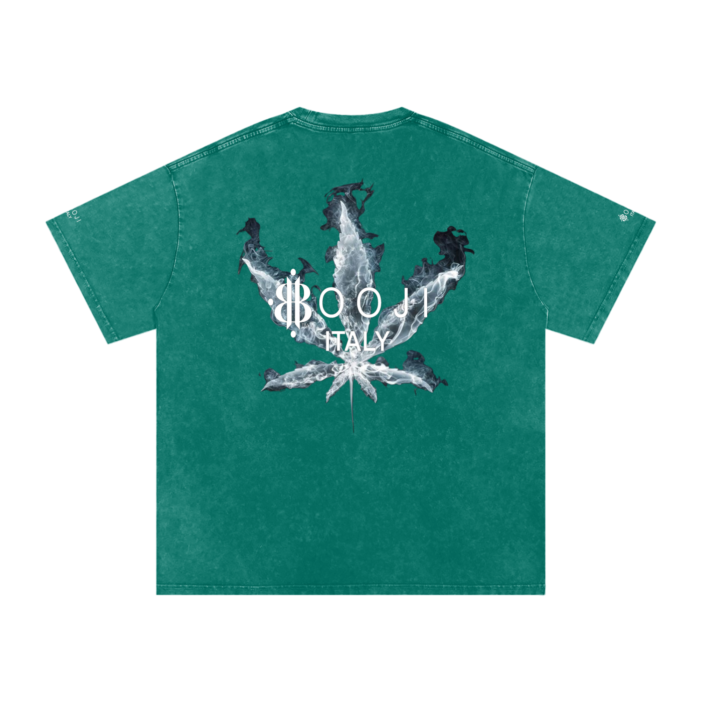 BOOJI ITALY "SMOKES COLLECTION" SNOW WASHED T-SHIRT