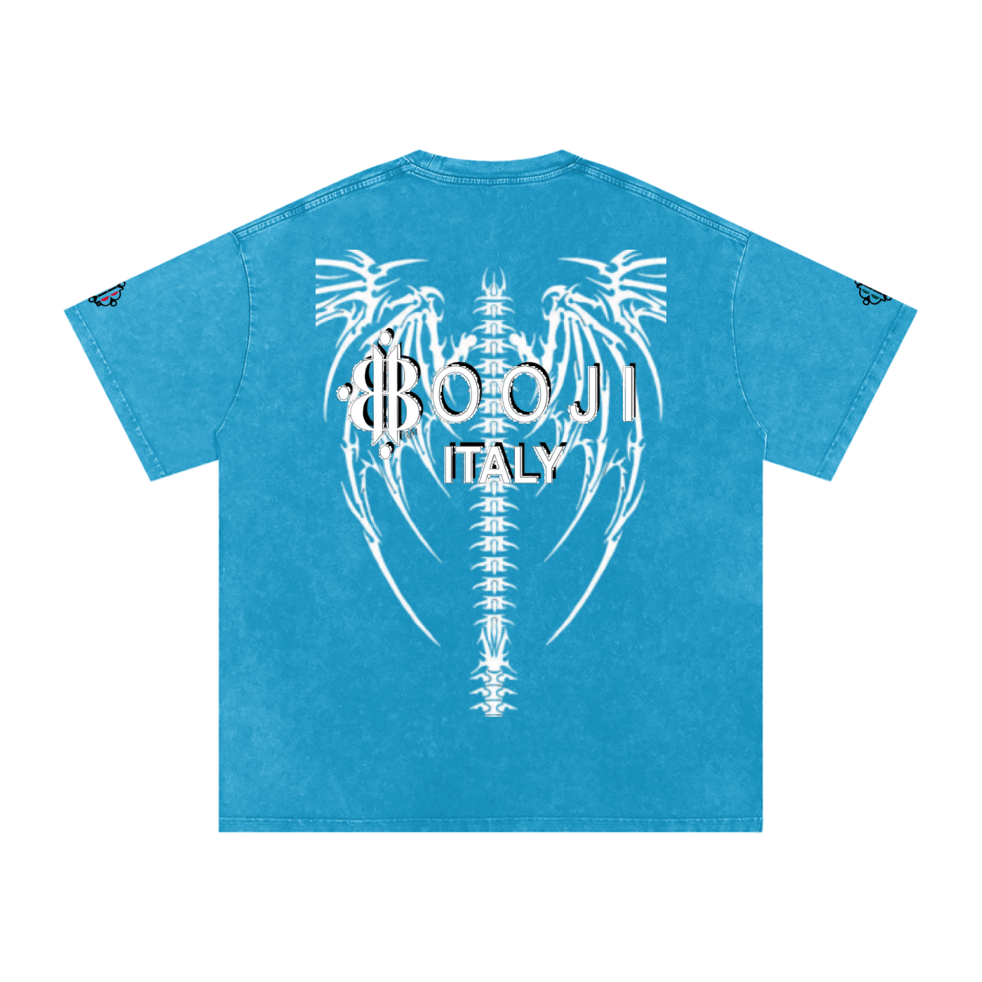 BOOJI ITALY "DXXD IN LOVE" LINE SNOW WASHED T-SHIRT