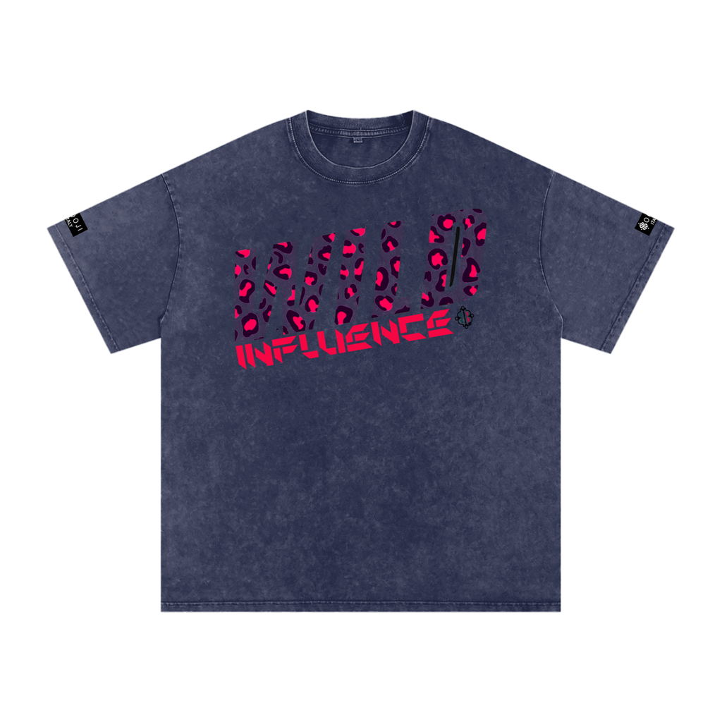 BOOJI ITALY "WILD INFLUENCE" SNOW WASHED T-SHIRT