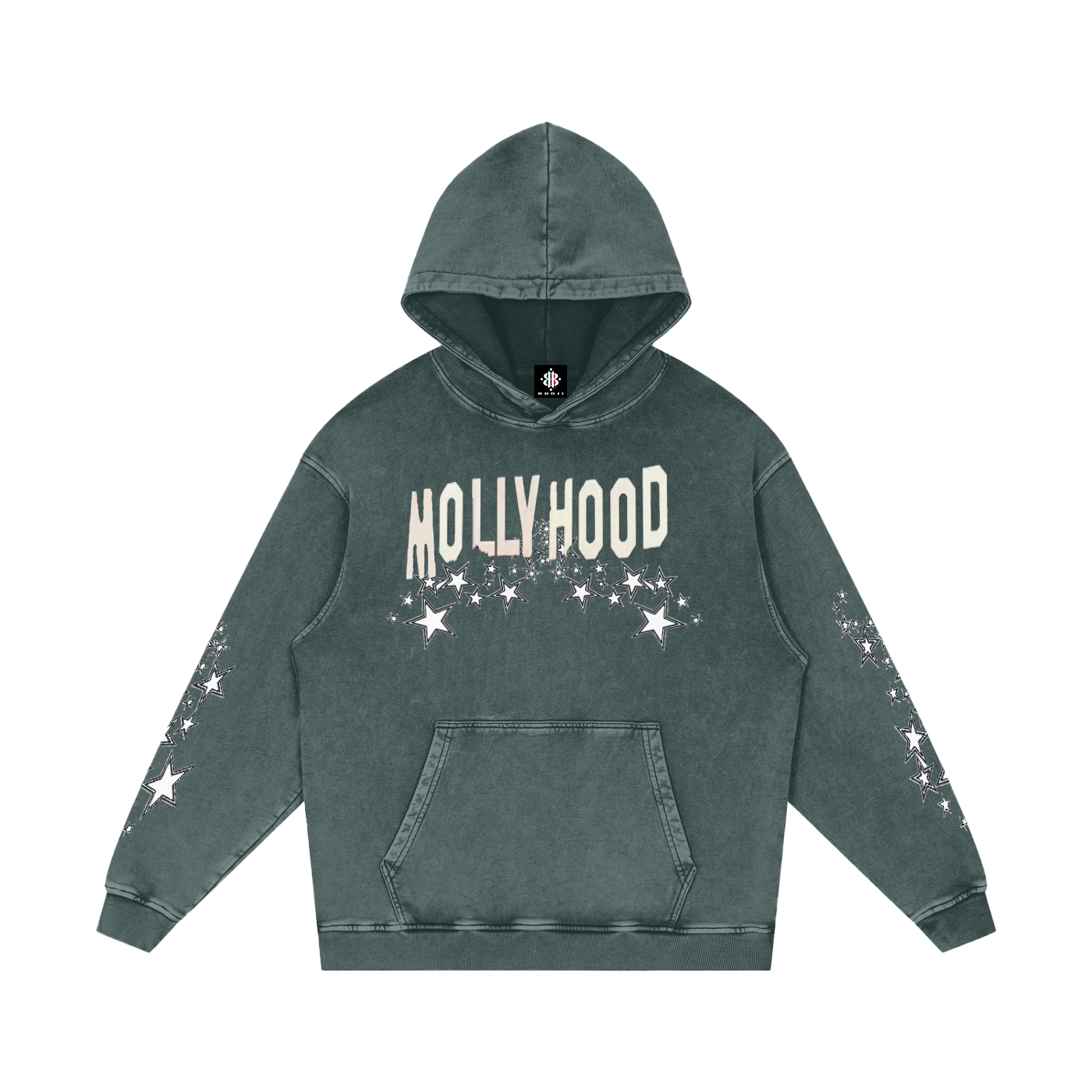BOOJI ITALY MOLLYHOOD COLLECTION SNOW WASHED T-SHIRT