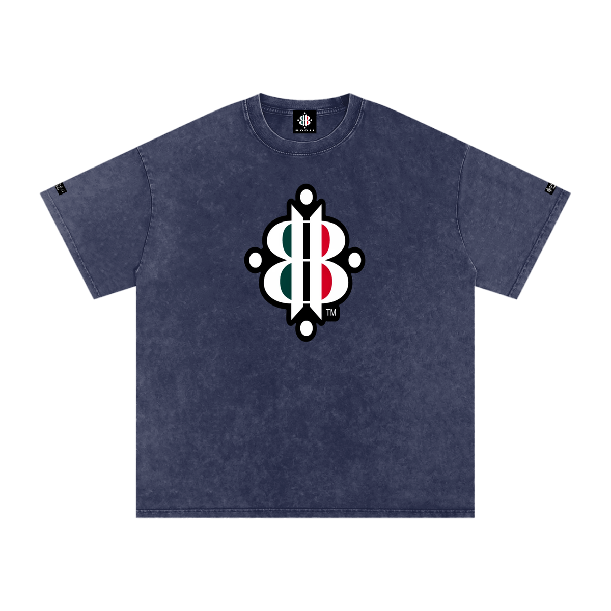 BOOJI ITALY FLY DENIM MFR. COLLECTION SNOW WASHED T-SHIRT