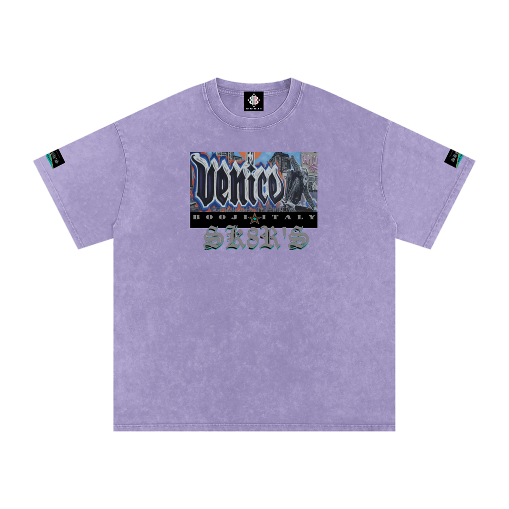 BOOJI ITALY SK8R'S COLLECTION SNOW WASHED T-SHIRT
