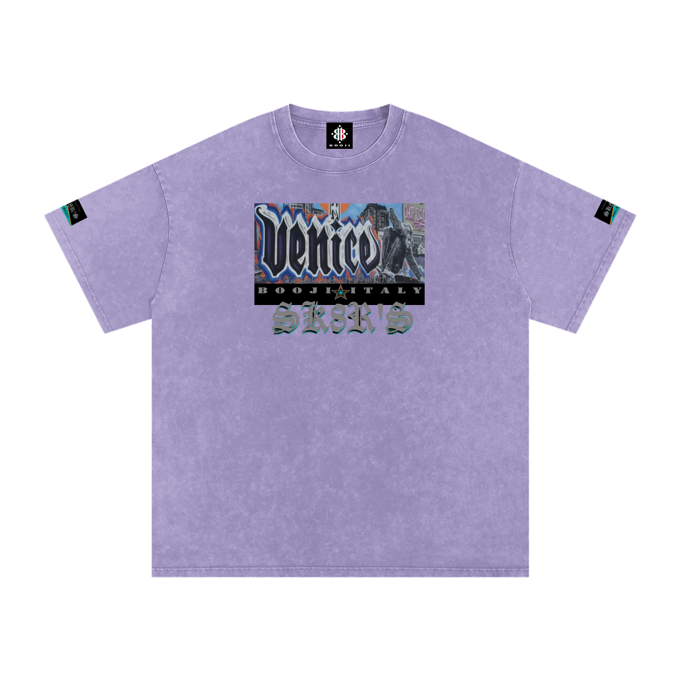 BOOJI ITALY SK8R'S COLLECTION SNOW WASHED T-SHIRT