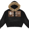 BOOJI ITALY B'S BE TRIPPIN DETACHABLE FUR HOOD WINTER JACKET