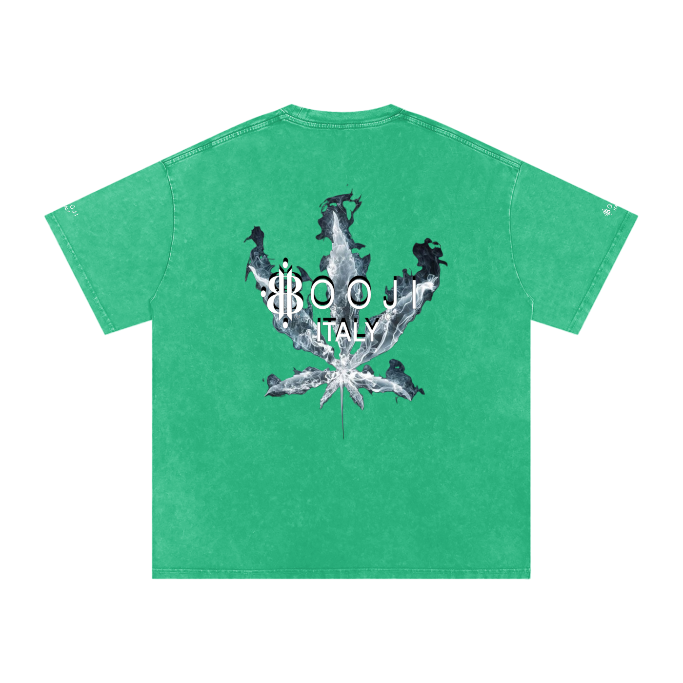 BOOJI ITALY SMOKES COLLECTION SNOW WASHED T-SHIRT