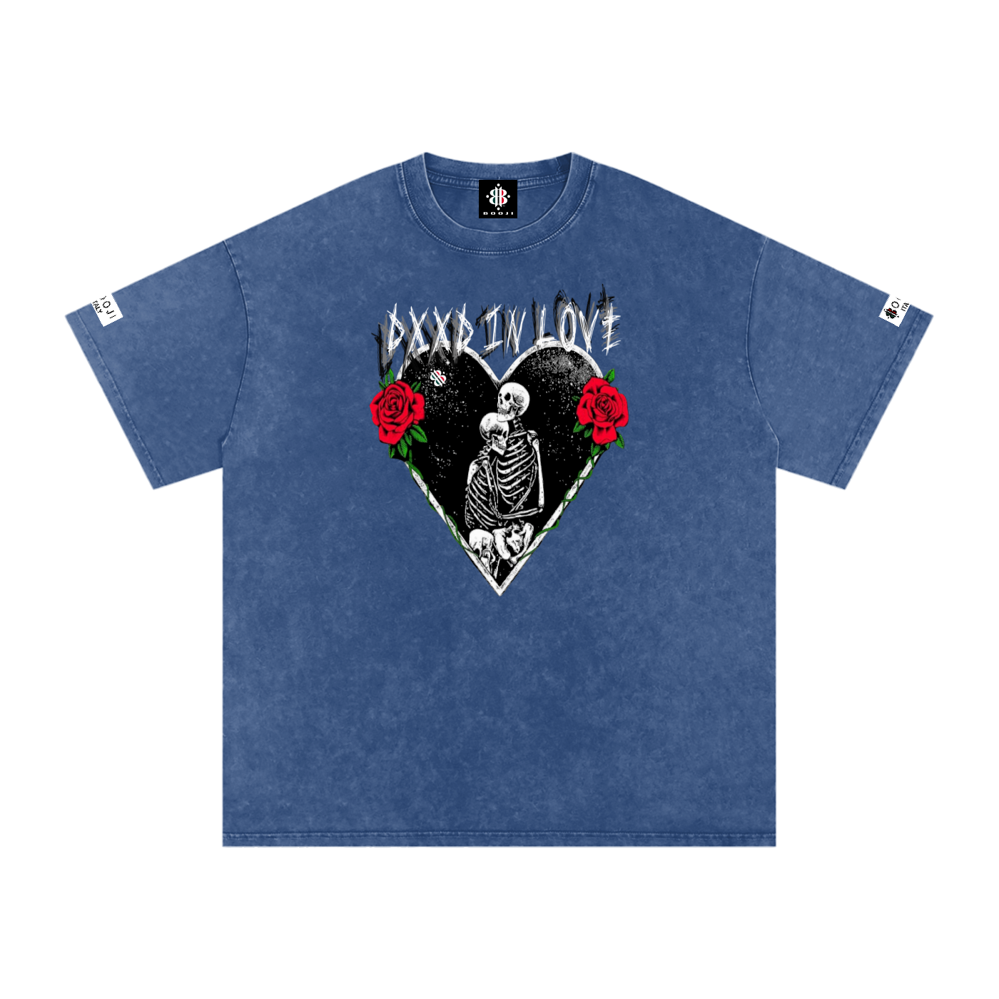 BOOJI ITALY DXXD IN LOVE SNOW WASHED T-SHIRT
