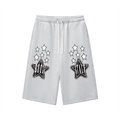 BOOJI ITALY STARS LOGO 3/4 LENGTH SWEATSHORTS