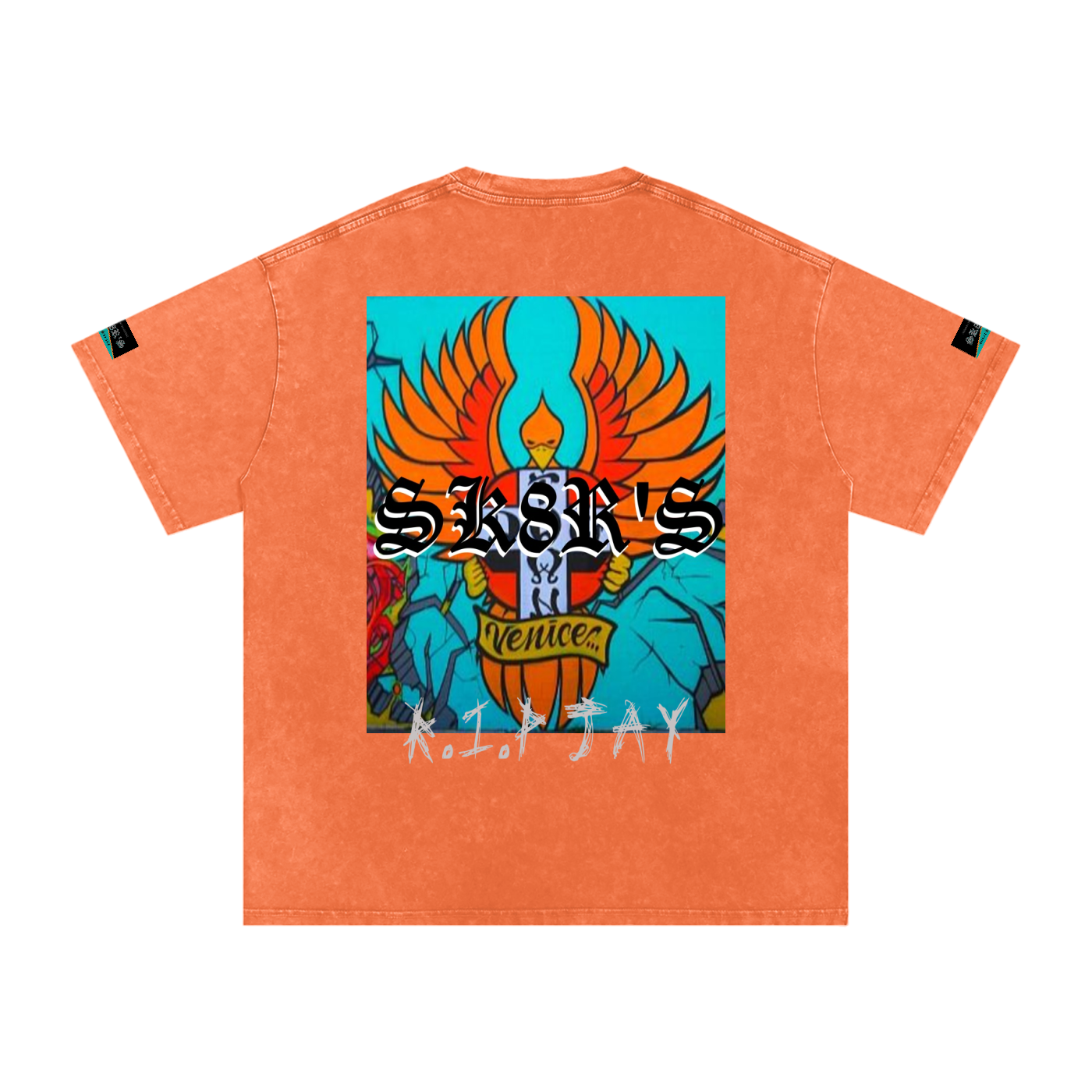 BOOJI ITALY SK8R'S COLLECTION SNOW WASHED T-SHIRT