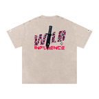 BOOJI ITALY WILD INFLUENCE KNIFED SNOW WASHED T-SHIRT