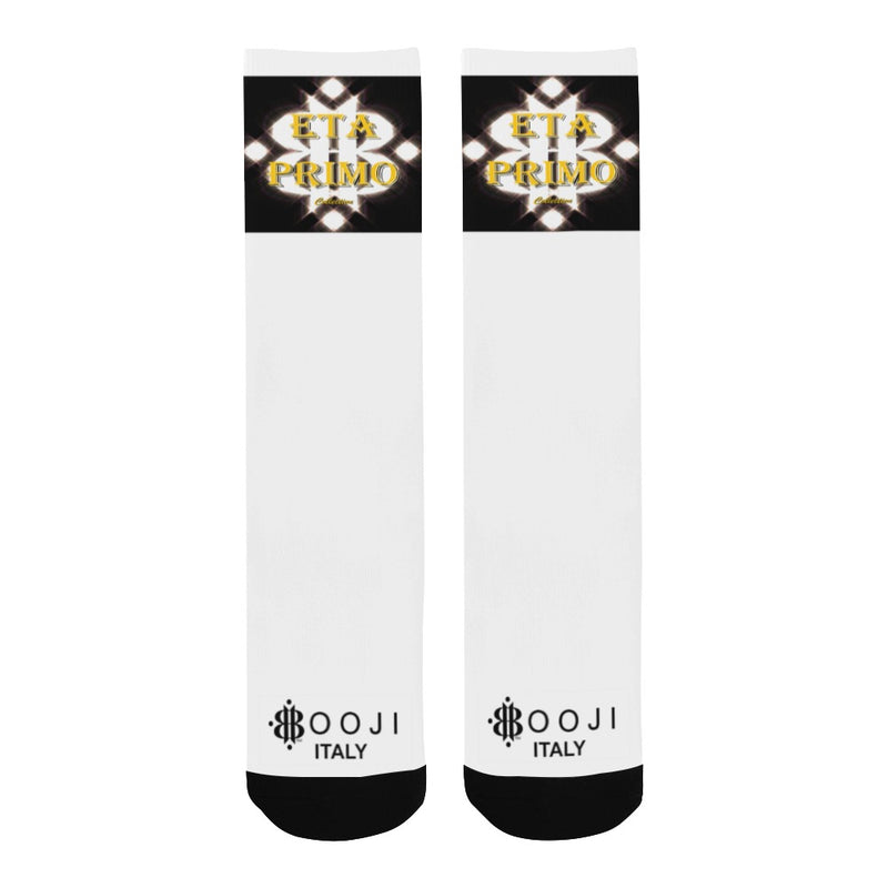 BOOJI ITALY ETA PRIMO LOGO WHITE TUBE SOCKS