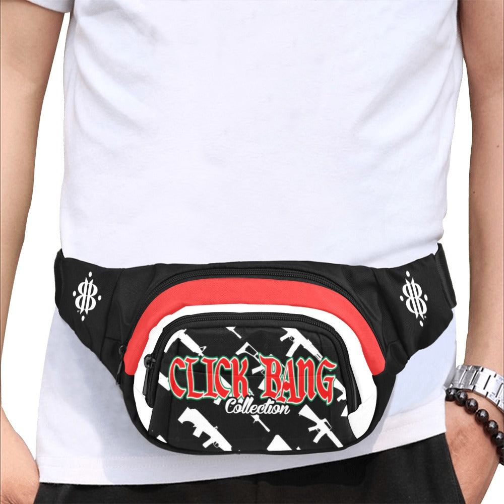 BOOJI ITALY CLICK BANG COLLECTION BLACK WAIST BAG