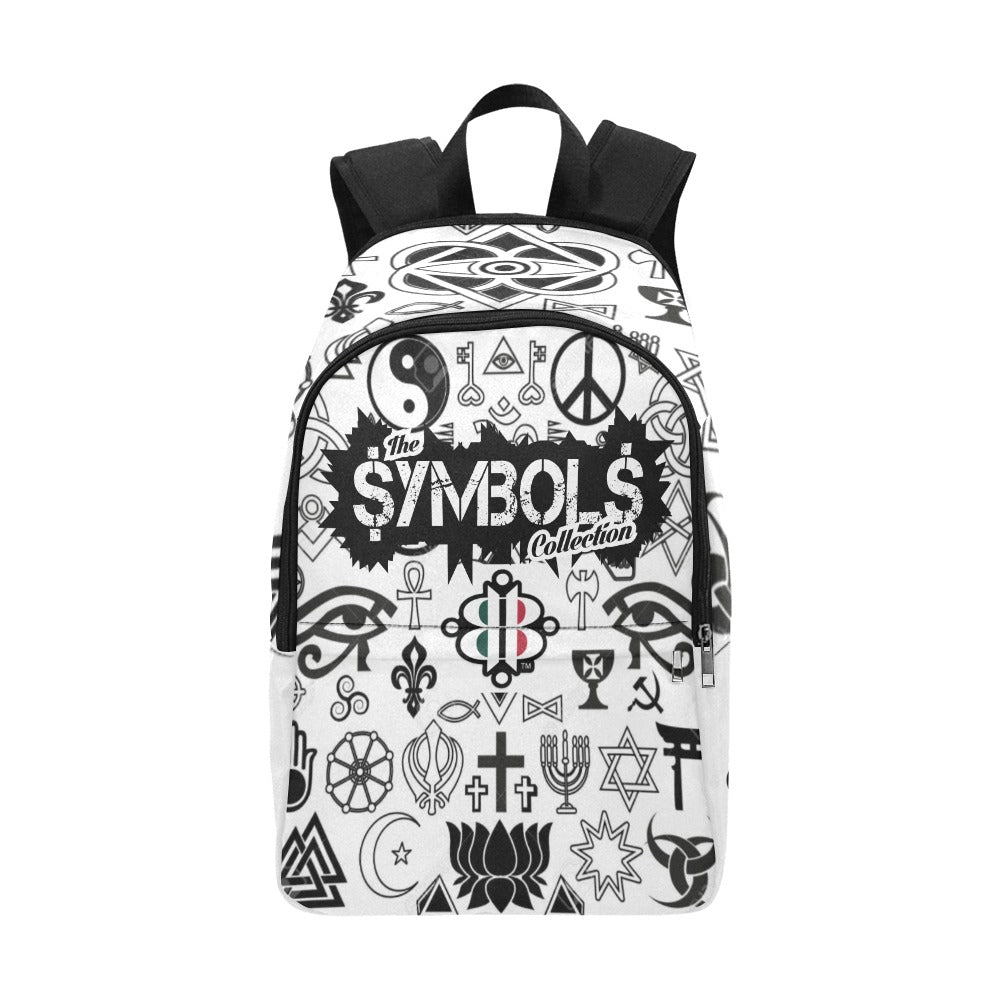 BOOJI ITALY "SYMBOLS COLLECTION" WHITE CASUAL BACKPACK