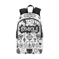 BOOJI ITALY "SYMBOLS COLLECTION" WHITE CASUAL BACKPACK