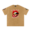 BOOJI ITALY BITE THA BULLET SNOW WASHED T-SHIRT