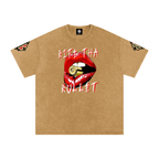 BOOJI ITALY BITE THA BULLET SNOW WASHED T-SHIRT