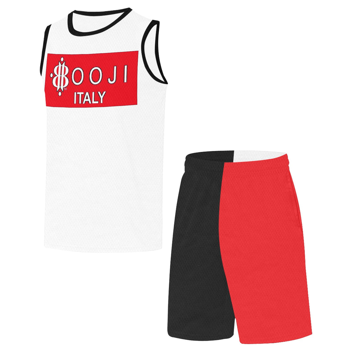 BOOJI ITALY BALLZI E1 COLLECTION MEN'S MATCHING 2 PC BASKETBALL SET