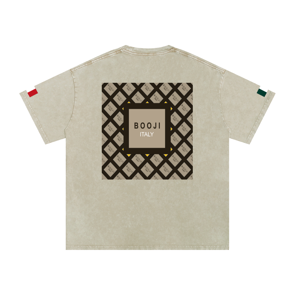 BOOJI ITALY GRAIL'S COLLECTION SNOW WASHED T-SHIRT