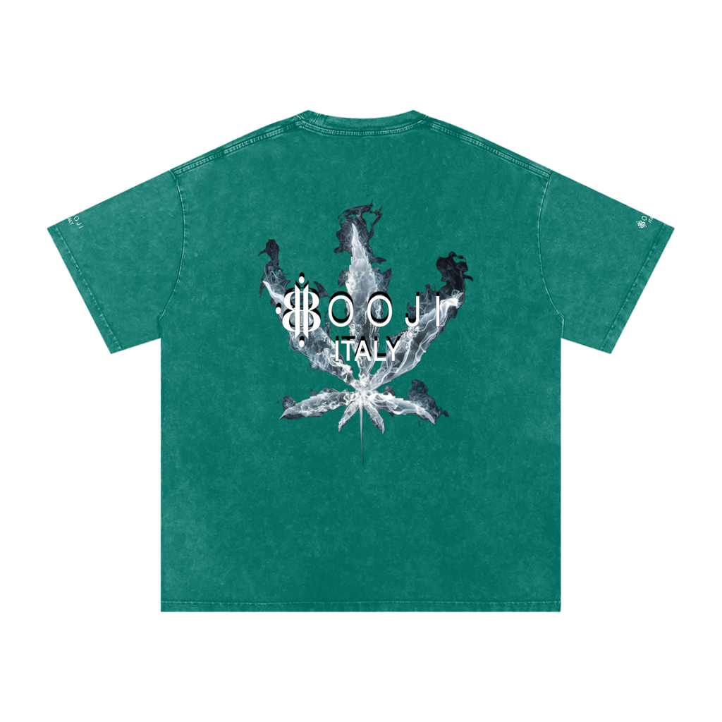 BOOJI ITALY SMOKES COLLECTION SNOW WASHED T-SHIRT