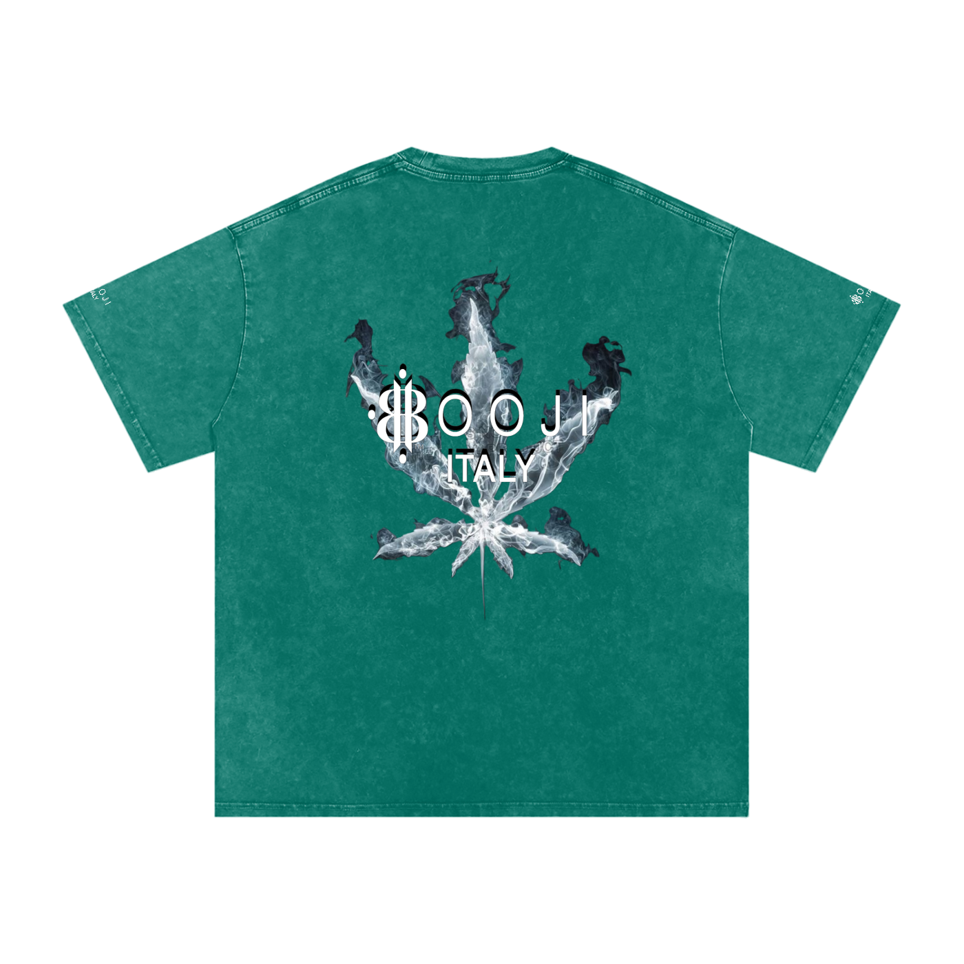 BOOJI ITALY SMOKES COLLECTION SNOW WASHED T-SHIRT