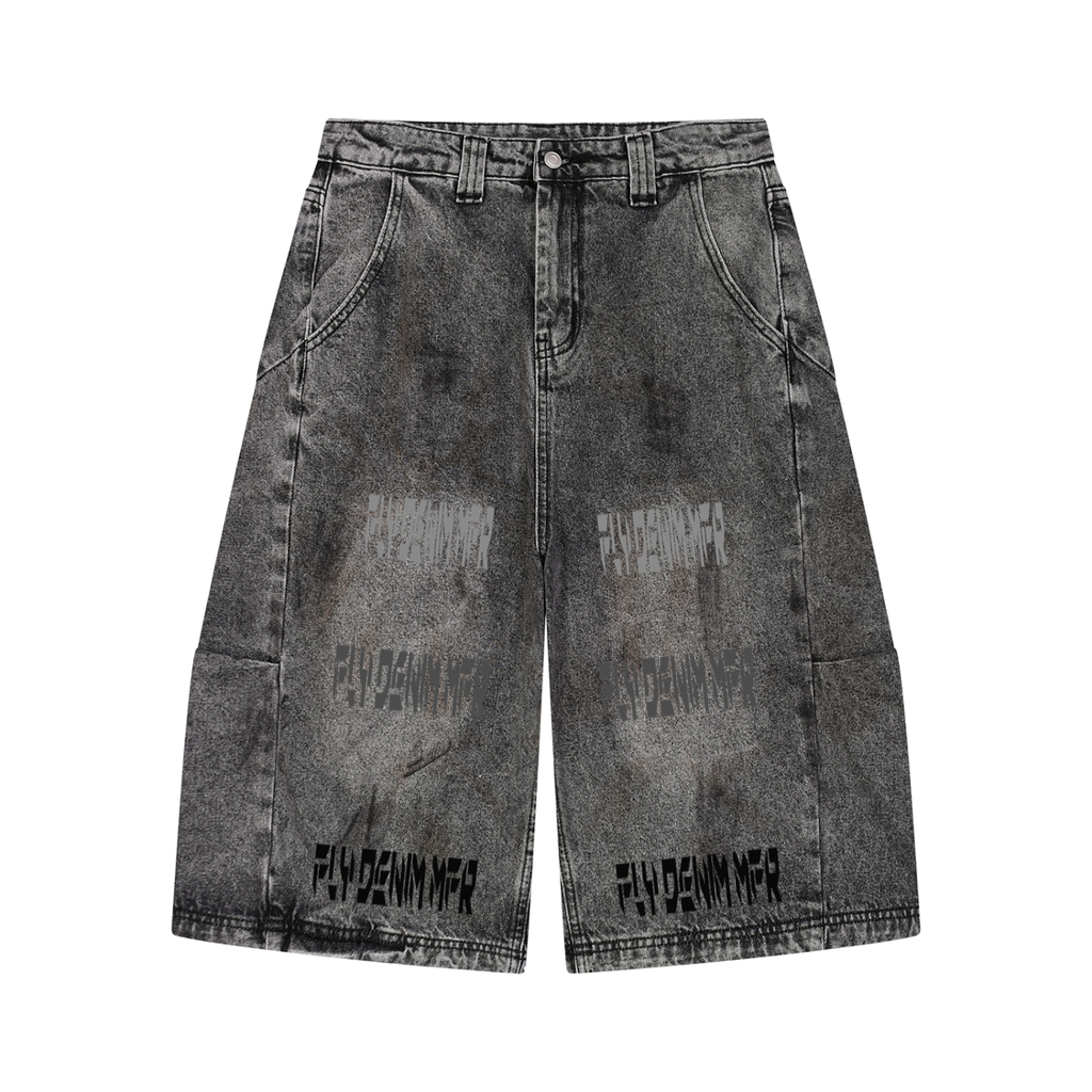 BOOJI ITALY FLY DENIM MFR. COLLECTION MEN'S VINTAGE WASHED JORTS