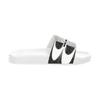 BOOJI ITALY MAGADIGS COLLECTION MEN'S WHITE SOLE SLIDES