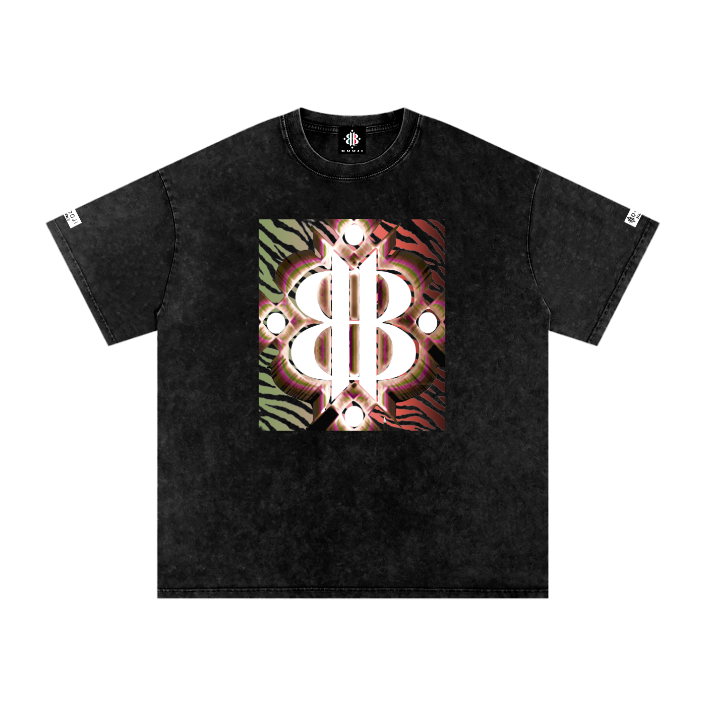 BOOI ITALY WILD INFLUENCE KNIFED SNOW WASHED T-SHIRT