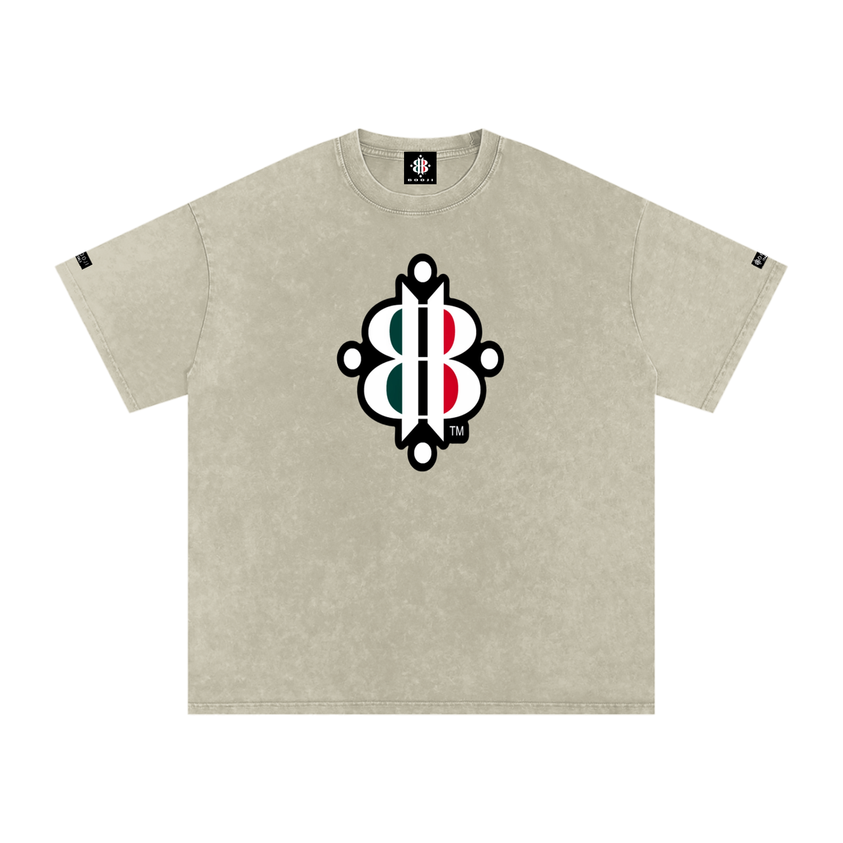 BOOJI ITALY FLY DENIM MFR. COLLECTION SNOW WASHED T-SHIRT