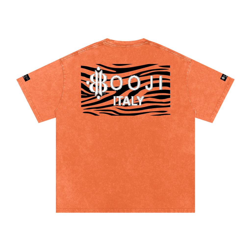BOOJI ITALY "WILD INFLUENCE" SNOW WASHED T-SHIRT
