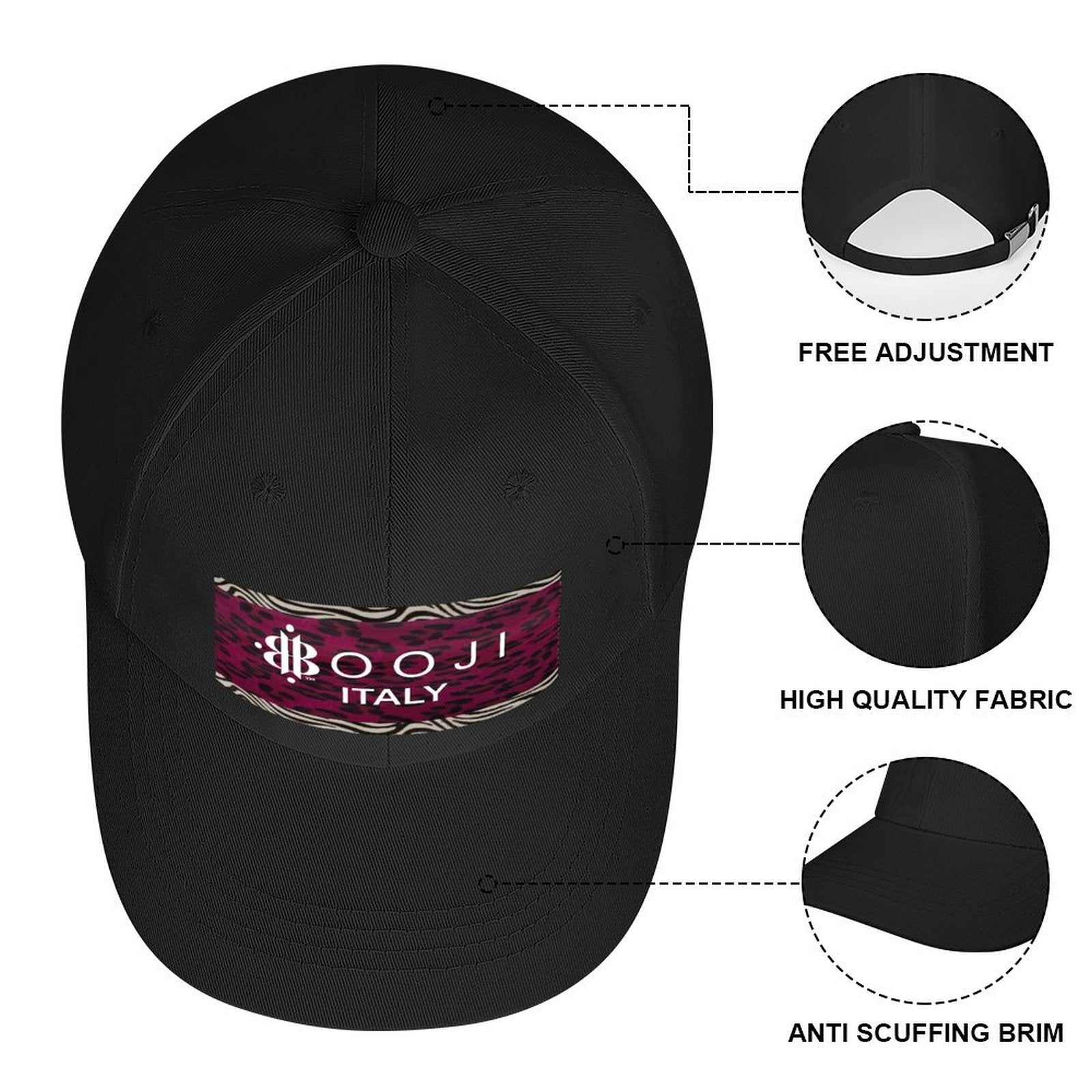 BOOJI ITALY COLLECTION ADJUSTABLE BASEBALL HAT