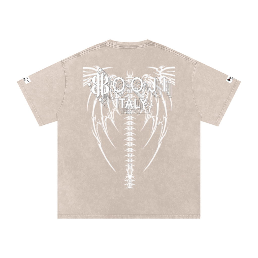 BOOJI ITALY "DXXD IN LOVE" SNOW WASHED T-SHIRT