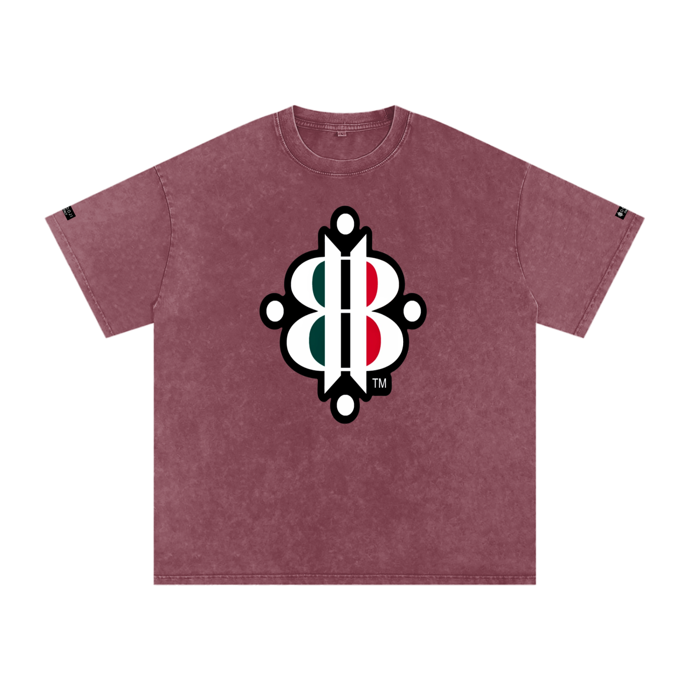 BOOJI ITALY "FLY DENIM MFR." SNOW WASHED T-SHIRT