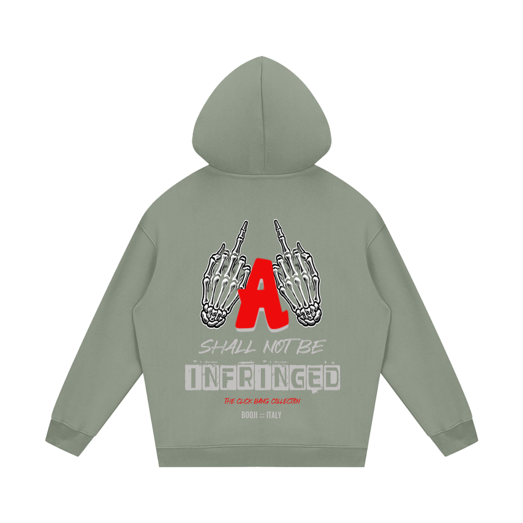 BOOJI ITALY "CLICK BANG COLLECTION" FLEECE HOODIE