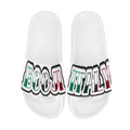 BOOJI TATTOO LOGO SLIDES Women's Slide Sandals(Model 057)