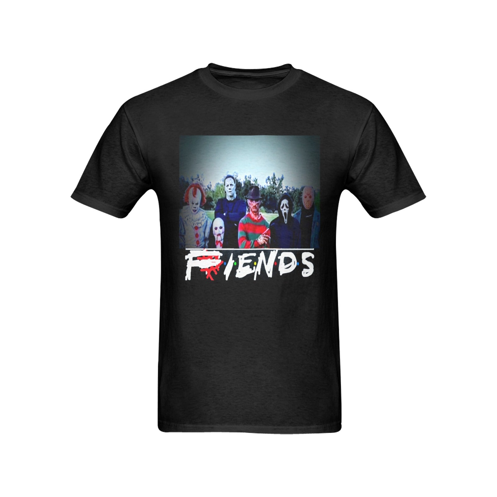 FIENDS TEE 2 Classic Men's T-shirt (USA Size) (Model T02)
