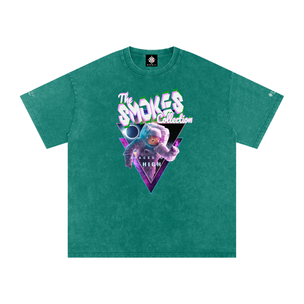 BOOJI ITALY SMOKES COLLECTION SNOW WASHED T-SHIRT