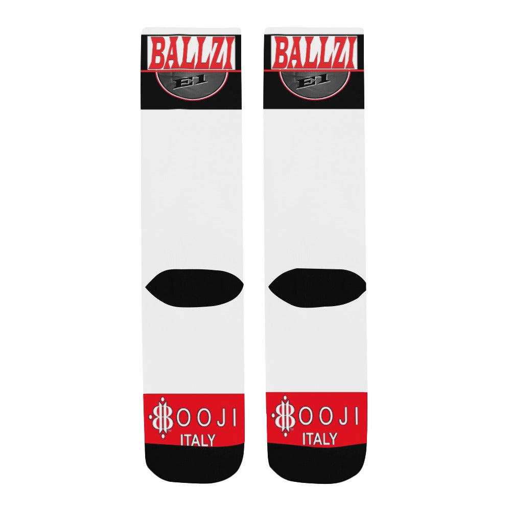 BOOJI ITALY BALLZI E1 COLLECTION MEN'S CREW SOCKS