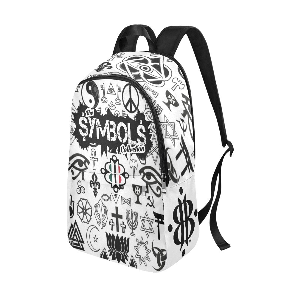 BOOJI ITALY "SYMBOLS COLLECTION" WHITE CASUAL BACKPACK