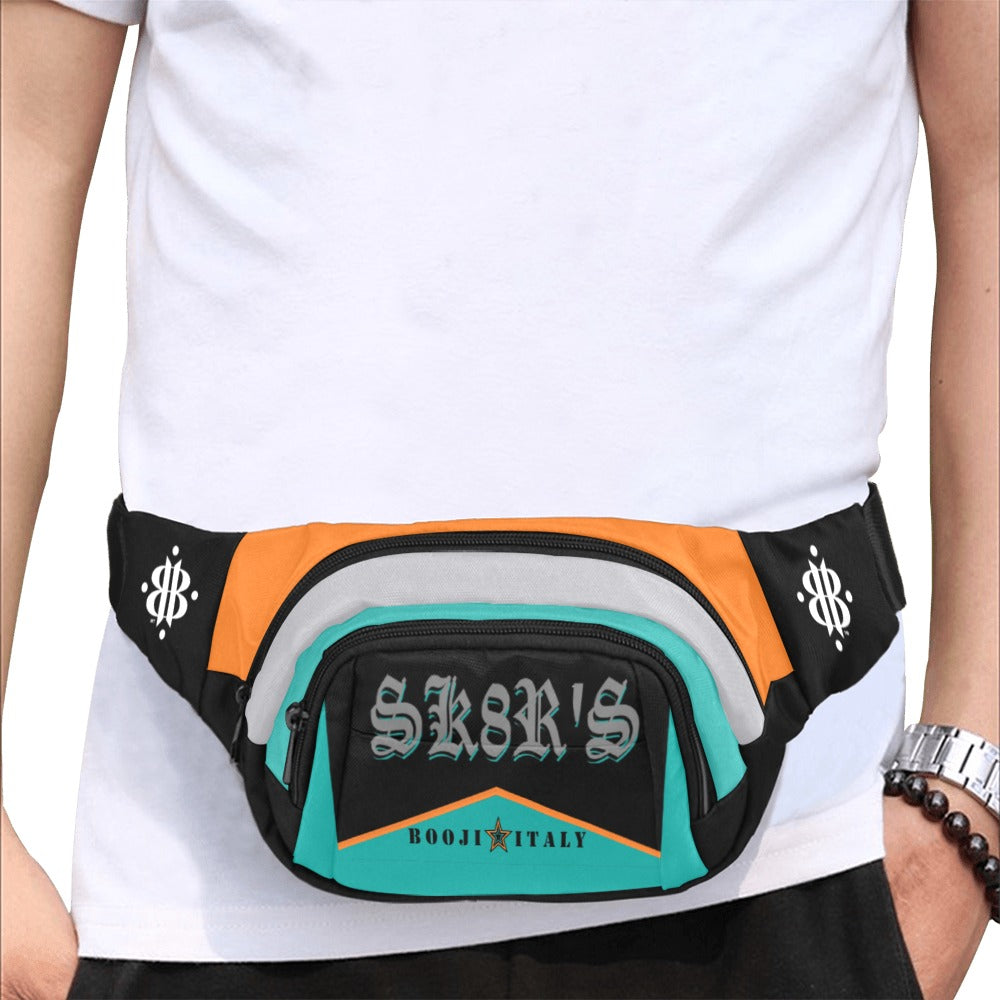 BOOJI ITALY SK8R'S COLLECTION CANVAS WAIST BAG