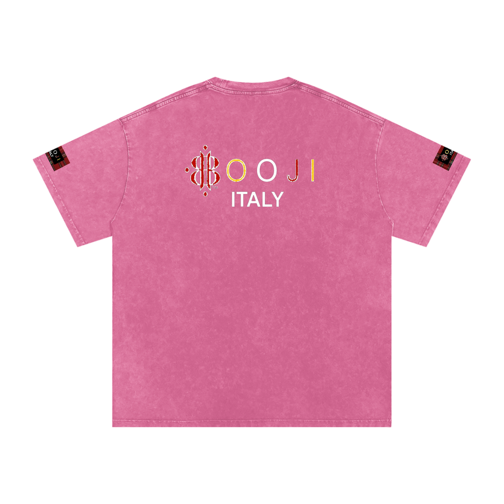 BOOJI ITALY ESCI'S COLLECTION SNOW WASHED T-SHIRT
