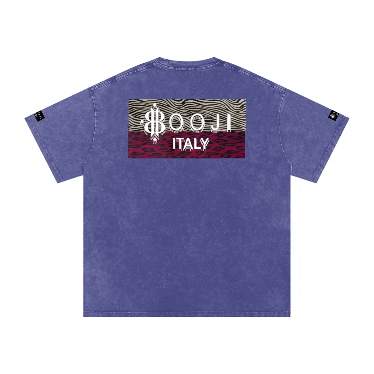 BOOJI ITALY WILD INFLUENCE COLLECTION SNOW WASHED T-SHIRT