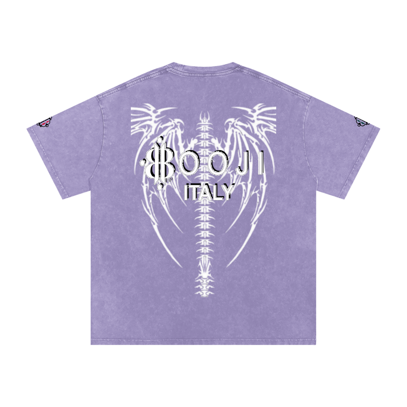BOOJI ITALY "DXXD IN LOVE" LINE SNOW WASHED T-SHIRT